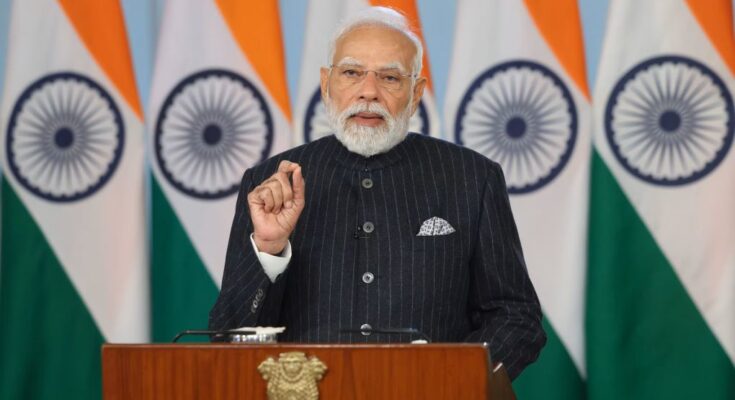 PM Unveils Skyroot’s Vikram