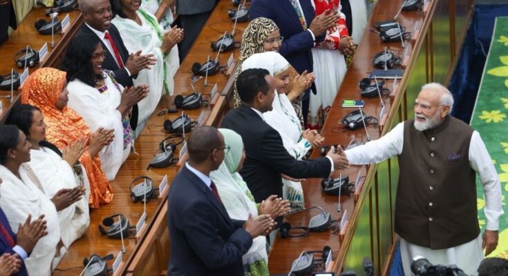PM Modi in Ethiopia