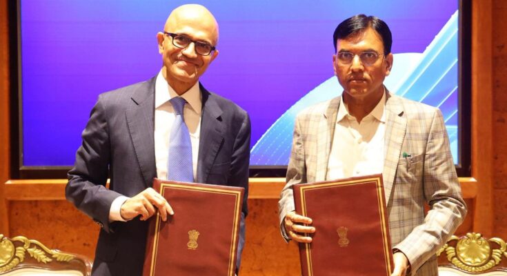 Microsoft Signs MOU