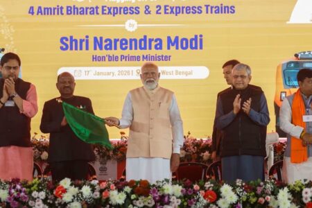 Amrit Bharat Express: PM Modi Flags Off  Kolkata Chennai Train 