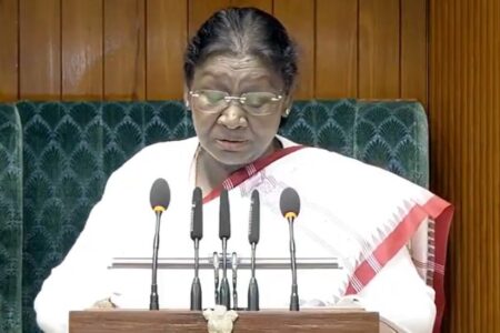 Budget Session Begins, President Murmu Focuses Viksit Bharat