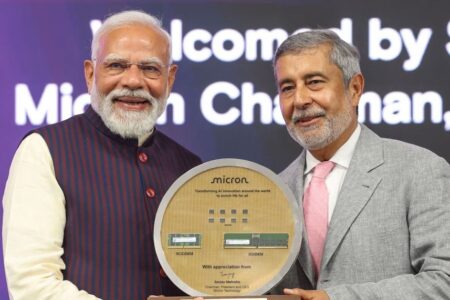 Micron’s Semiconductor Facility: PM Modi Inaugurates Plant in Sanand, Gujarat