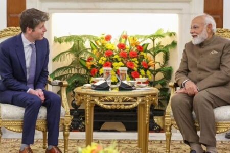CEO of OpenAI Meets Prime Minister Modi