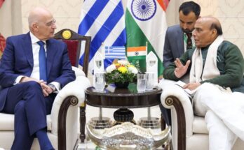 India-Greece Strengthen Defence Ties