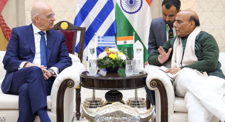 India-Greece Strengthen Defence Ties