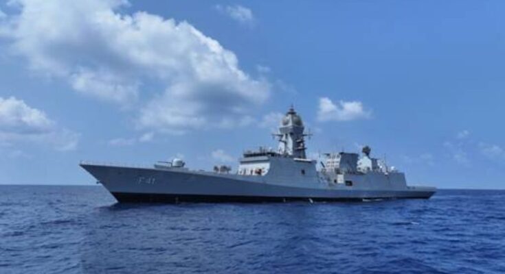 SAIL Powers INS Taragiri