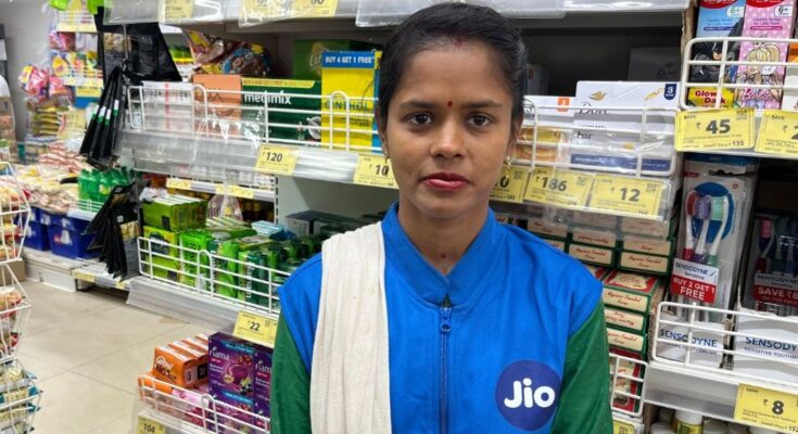 Jio Empowers Young Mother