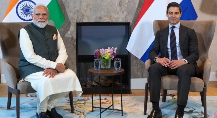 PM Modi Meets PM Netherlands