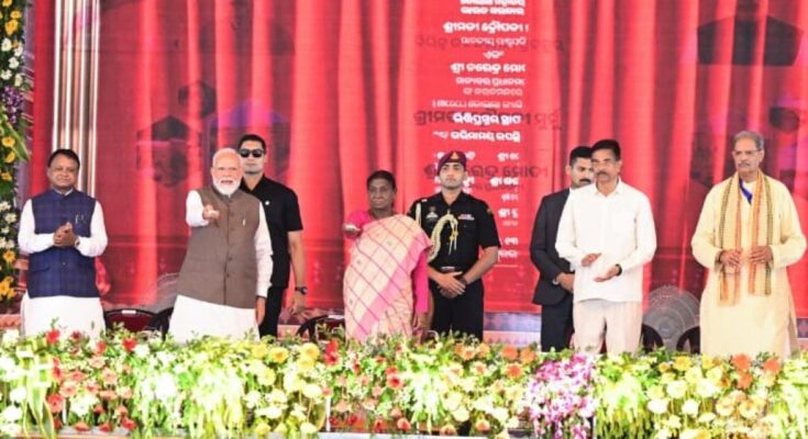 PM Modi in Odisha