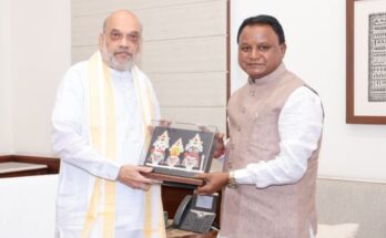 Odisha CM Meets Amit Shah