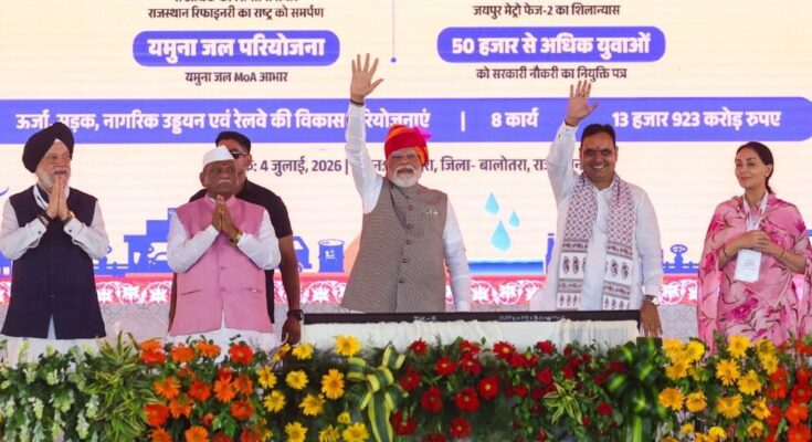 PM Modi in Rajasthan