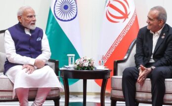 PM Modi Meets Iran President
