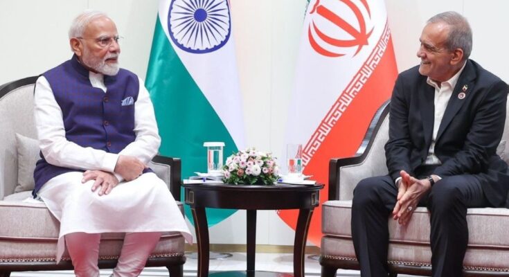 PM Modi Meets Iran President