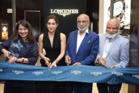 Sara Ali Khan Inaugurates Longines Third Boutique in Bengaluru