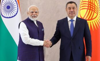 PM Modi in Kyrgyz