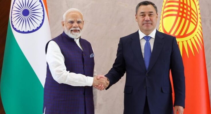 PM Modi in Kyrgyz