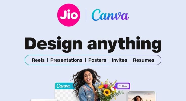 Jio And Canva Partner