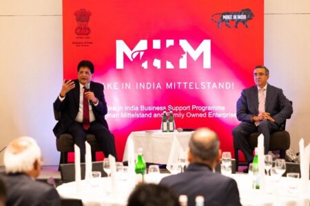 Piyush Goyal in Berlin: Holds Talks with German Industry Leaders